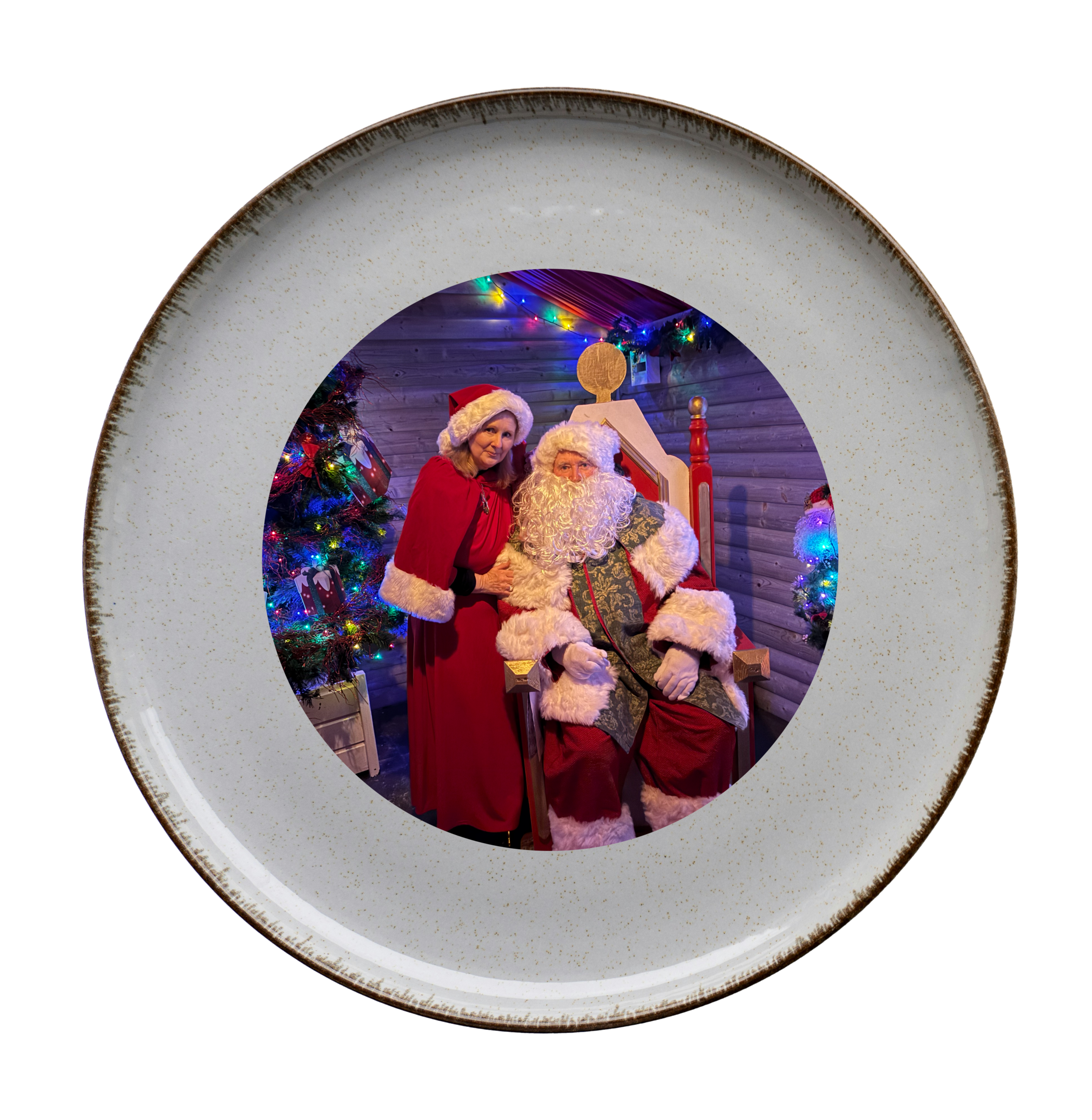 plate template santa